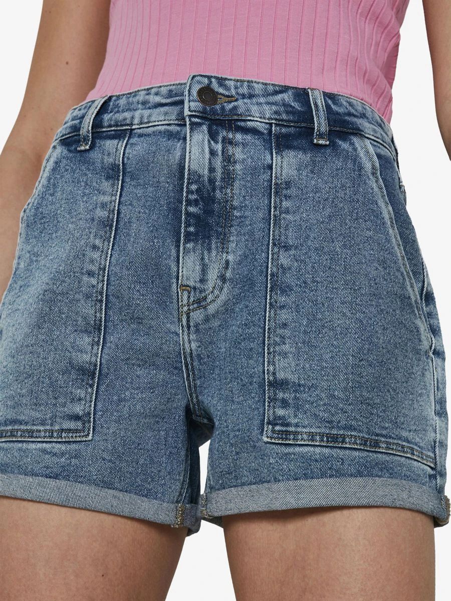 Noisy May HIGH WAISTED DENIM SHORTS 7 Noisy May HIGH WAISTED DENIM SHORTS - Image 5