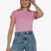Noisy May HIGH WAISTED DENIM SHORTS 1 Noisy May HIGH WAISTED DENIM SHORTS -Noisy May Clothing Shop 27019297 LightBlueDenim 007