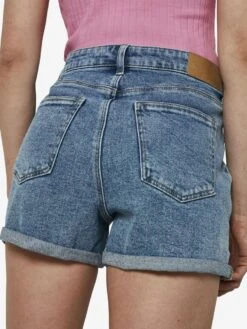 Noisy May HIGH WAISTED DENIM SHORTS 15 Noisy May HIGH WAISTED DENIM SHORTS -Noisy May Clothing Shop 27019297 LightBlueDenim 008