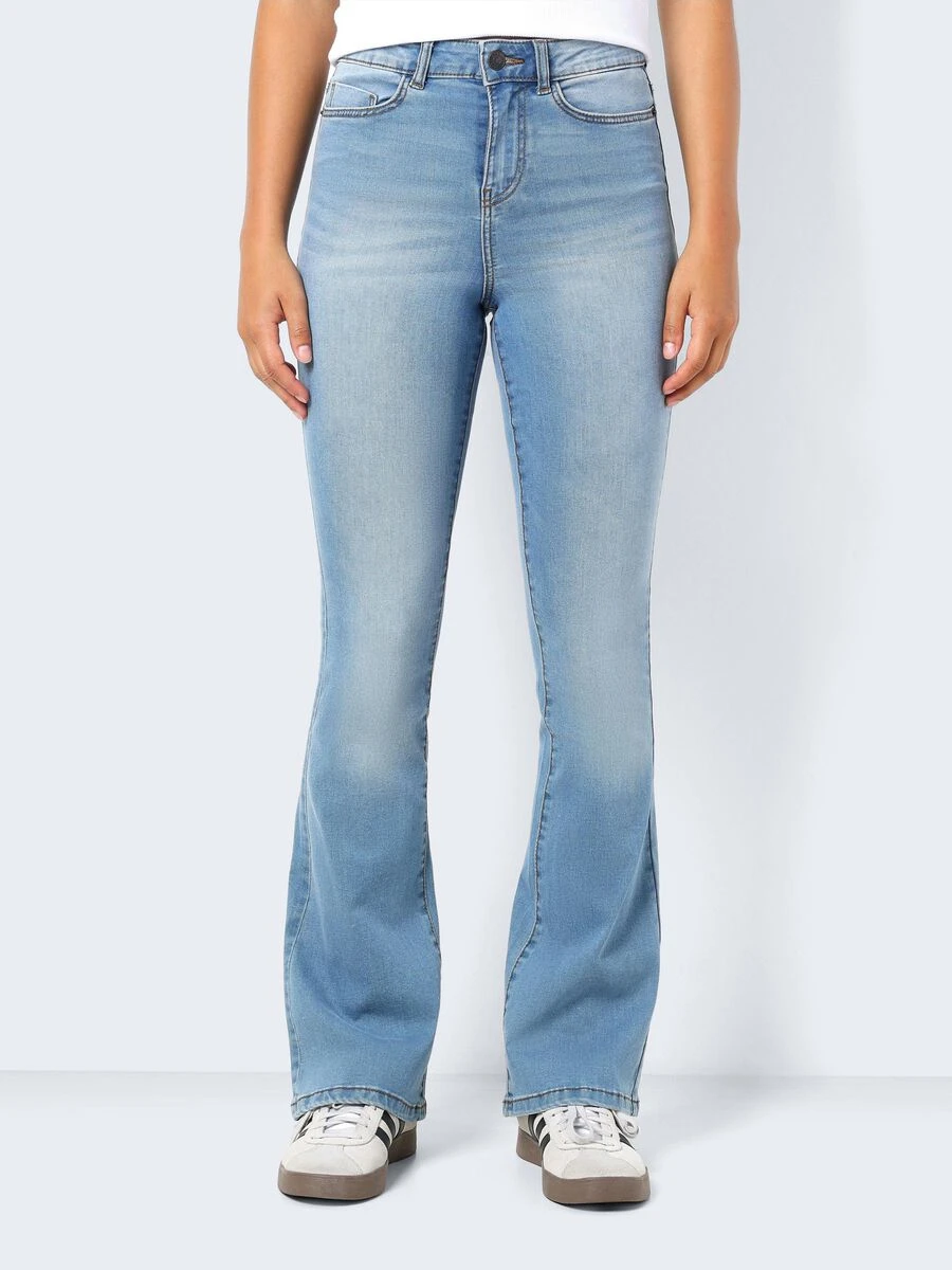 Noisy May NMSALLIE HIGH WAISTED FLARED JEANS 4 Noisy May NMSALLIE HIGH WAISTED FLARED JEANS - Image 2