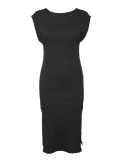 Noisy May RIBBED MIDI DRESS -Noisy May Clothing Shop 27019526 Black 001