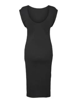 Noisy May RIBBED MIDI DRESS -Noisy May Clothing Shop 27019526 Black 002