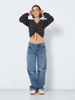 Noisy May RUCHED SHIRT 10 Noisy May RUCHED SHIRT -Noisy May Clothing Shop 27019913 Black 963546 004