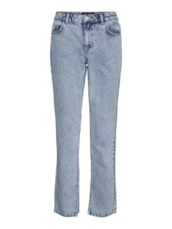 Noisy May NMJOEY ANKLE SLIT STRAIGHT FIT JEANS 16 Noisy May NMJOEY ANKLE SLIT STRAIGHT FIT JEANS -Noisy May Clothing Shop 27020759 LightBlue 001