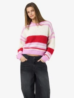 Noisy May KNITTED PULLOVER -Noisy May Clothing Shop 27020786 Birch 1177092 007