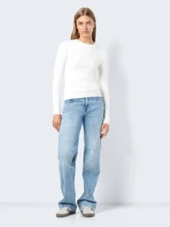 Noisy May LONG SLEEVED KNITTED PULLOVER -Noisy May Clothing Shop 27020928 SugarSwizzle 004