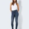 Noisy May NMBUDDY HIGH WAISTED SKINNY FIT JEANS 2 Noisy May NMBUDDY HIGH WAISTED SKINNY FIT JEANS -Noisy May Clothing Shop 27020952 MediumBlueDenim 007