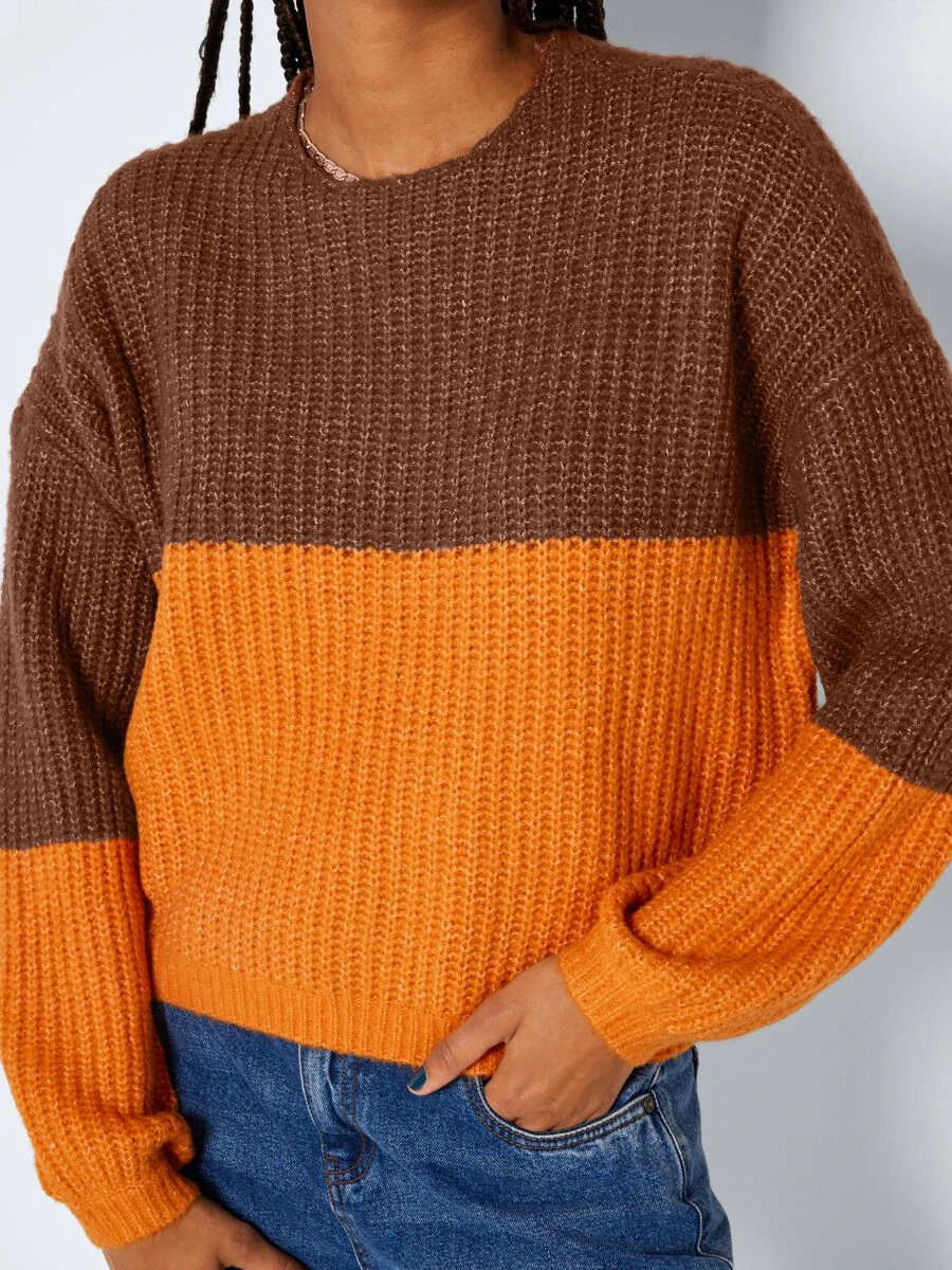 Noisy May KNITTED BALLOON SLEEVE PULLOVER 7 Noisy May KNITTED BALLOON SLEEVE PULLOVER - Image 5