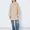Noisy May CABLE KNITTED DRESS 1 Noisy May CABLE KNITTED DRESS -Noisy May Clothing Shop 27021092 IrishCream 995246 007