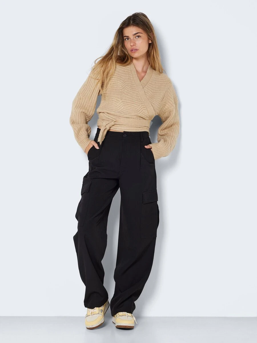 Noisy May KNITTED WRAP PULLOVER 5 Noisy May KNITTED WRAP PULLOVER - Image 3