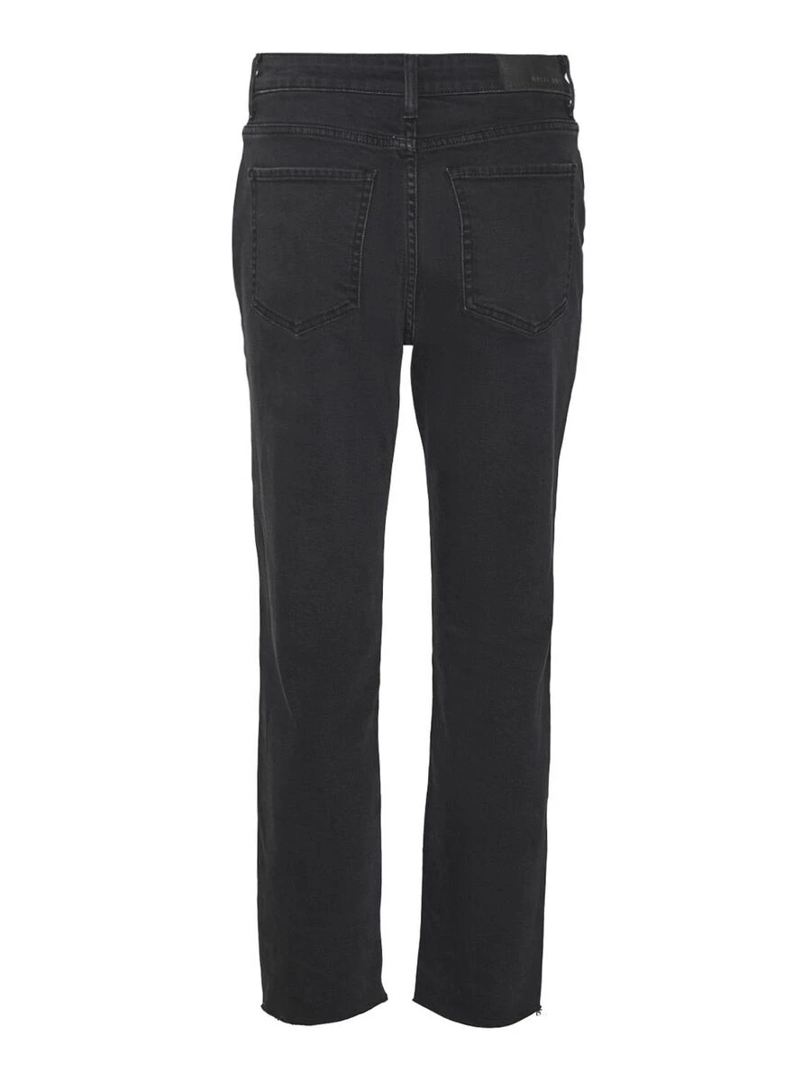 Noisy May NMMONI HIGH WAISTED CROPPED STRAIGHT FIT JEANS 10 Noisy May NMMONI HIGH WAISTED CROPPED STRAIGHT FIT JEANS - Image 8
