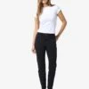 Noisy May NMMONI HIGH WAISTED CROPPED STRAIGHT FIT JEANS -Noisy May Clothing Shop 27021112 BlackDenim 007