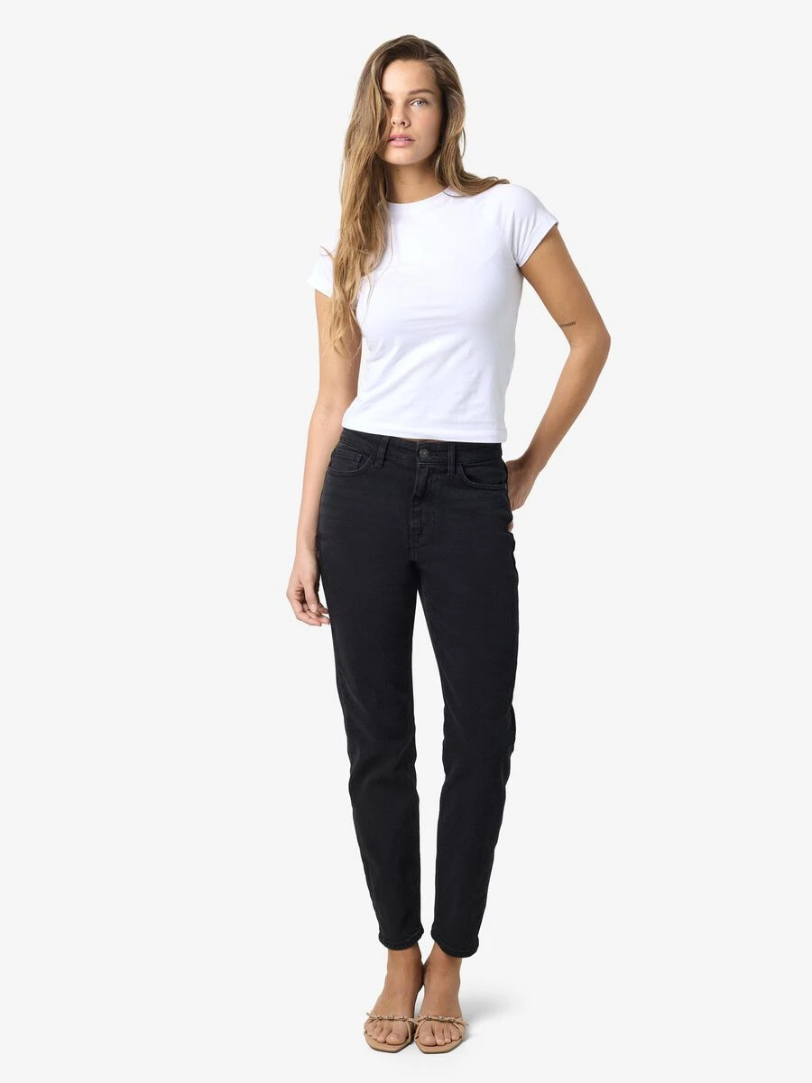 Noisy May NMMONI HIGH WAISTED CROPPED STRAIGHT FIT JEANS 3 Noisy May NMMONI HIGH WAISTED CROPPED STRAIGHT FIT JEANS