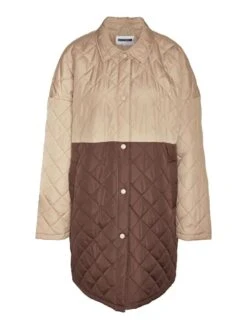Noisy May QUILTED JACKET -Noisy May Clothing Shop 27021147 IrishCream 975812 001