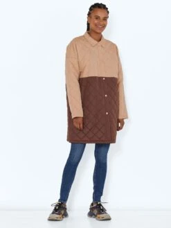 Noisy May QUILTED JACKET -Noisy May Clothing Shop 27021147 IrishCream 975812 004