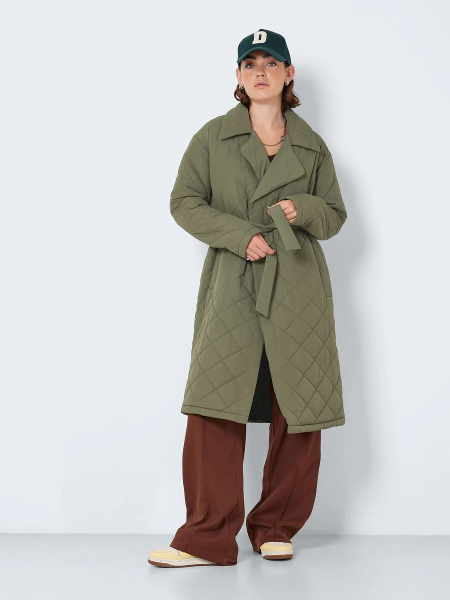 Noisy May LONG QUILTED JACKET 4 Noisy May LONG QUILTED JACKET - Image 2