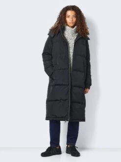Noisy May LONG PUFFER JACKET -Noisy May Clothing Shop 27021222 Black 004