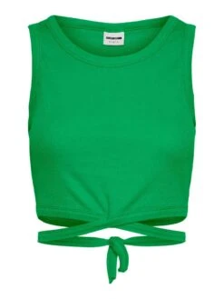 Noisy May SLEVELESS TIE TOP -Noisy May Clothing Shop 27021471 IslandGreen 001