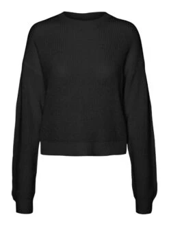 Noisy May KNITTED PULLOVER 13 Noisy May KNITTED PULLOVER -Noisy May Clothing Shop 27021536 Black 001