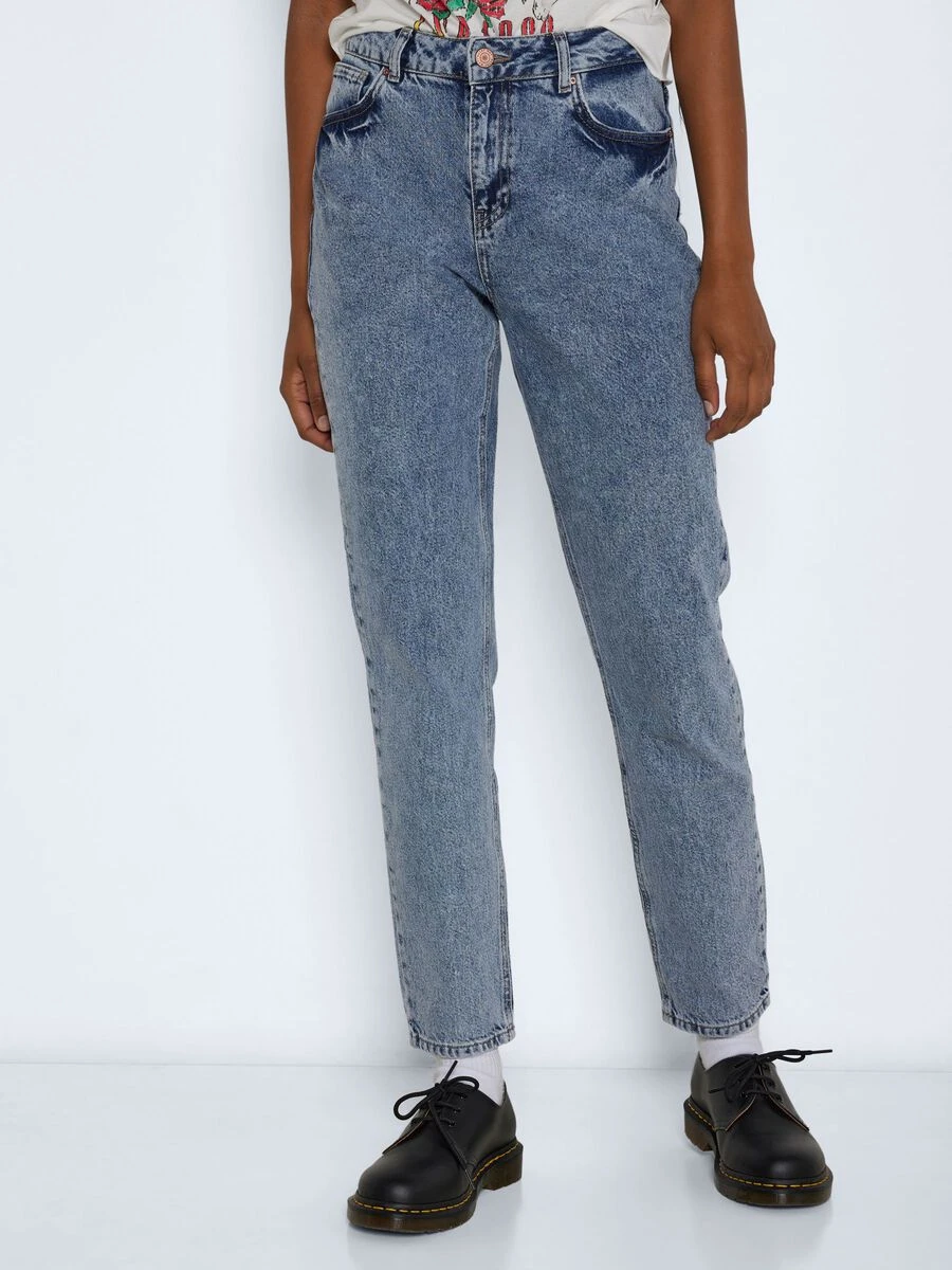 Noisy May NMISABEL HIGH WAISTED ANKLE MOM JEANS 4 Noisy May NMISABEL HIGH WAISTED ANKLE MOM JEANS - Image 2