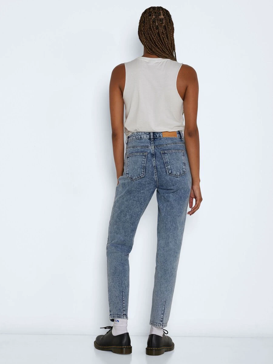 Noisy May NMISABEL HIGH WAISTED ANKLE MOM JEANS 6 Noisy May NMISABEL HIGH WAISTED ANKLE MOM JEANS - Image 4