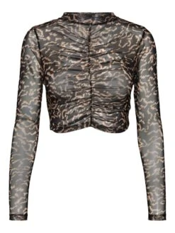 Noisy May CROPPED MESH TOP 13 Noisy May CROPPED MESH TOP -Noisy May Clothing Shop 27021897 Black 975845 001