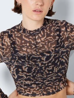 Noisy May CROPPED MESH TOP 12 Noisy May CROPPED MESH TOP -Noisy May Clothing Shop 27021897 Black 975845 006