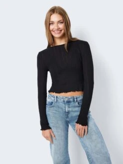 Noisy May LONG SLEEVED BABYLOCK TOP