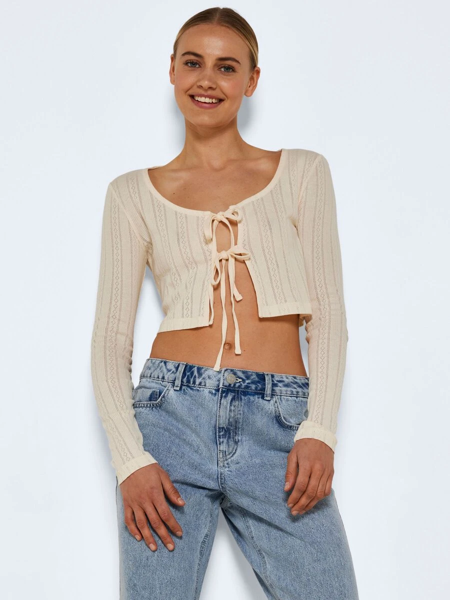 Noisy May TIE STRING CARDIGAN 3 Noisy May TIE STRING CARDIGAN