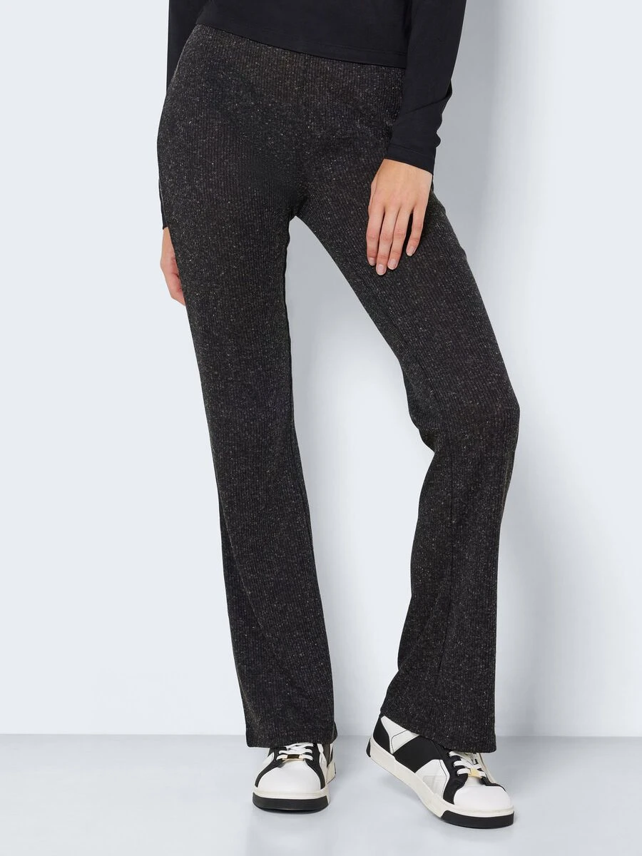 Noisy May HIGH WAISTED FLARED TROUSERS 4 Noisy May HIGH WAISTED FLARED TROUSERS - Image 2