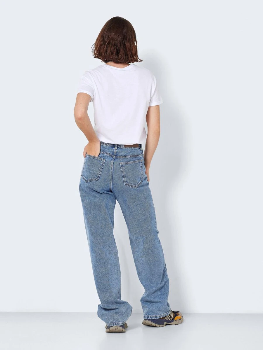 Noisy May NMDREW HIGH WAISTED WIDE LEG JEANS 6 Noisy May NMDREW HIGH WAISTED WIDE LEG JEANS - Image 4