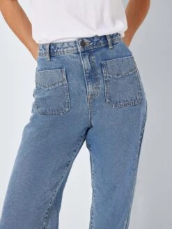 Noisy May NMDREW HIGH WAISTED WIDE LEG JEANS 14 Noisy May NMDREW HIGH WAISTED WIDE LEG JEANS -Noisy May Clothing Shop 27022164 MediumBlueDenim 006