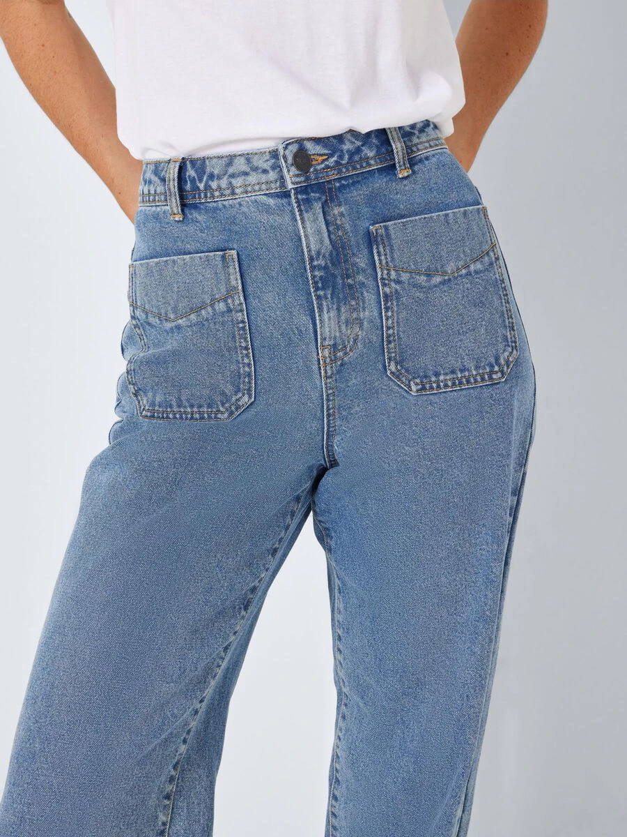 Noisy May NMDREW HIGH WAISTED WIDE LEG JEANS 7 Noisy May NMDREW HIGH WAISTED WIDE LEG JEANS - Image 5