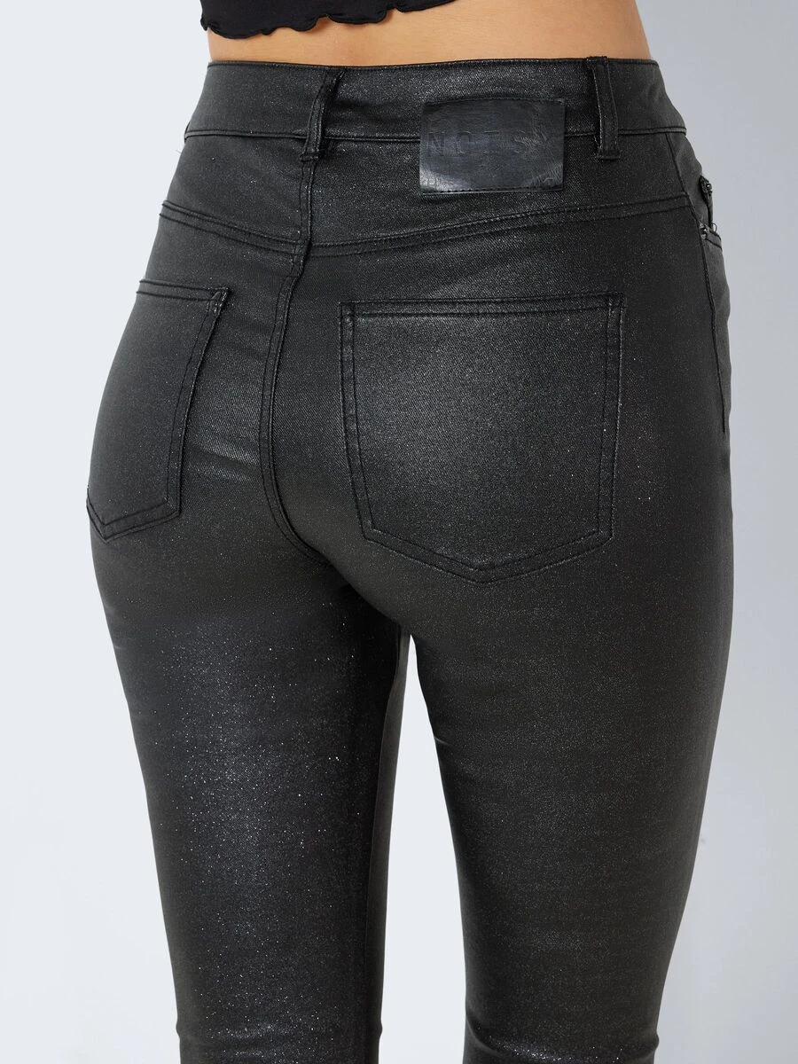 Noisy May NMCALLIE GLITTER SKINNY FIT JEANS 8 Noisy May NMCALLIE GLITTER SKINNY FIT JEANS - Image 6