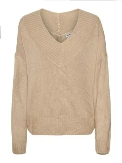 Noisy May OVERSIZED KNITTED PULLOVER 13 Noisy May OVERSIZED KNITTED PULLOVER -Noisy May Clothing Shop 27022321 IrishCream 001