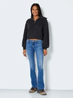 Noisy May CHUNKY KNITTED PULLOVER 10 Noisy May CHUNKY KNITTED PULLOVER -Noisy May Clothing Shop 27022325 DarkGreyMelange 004