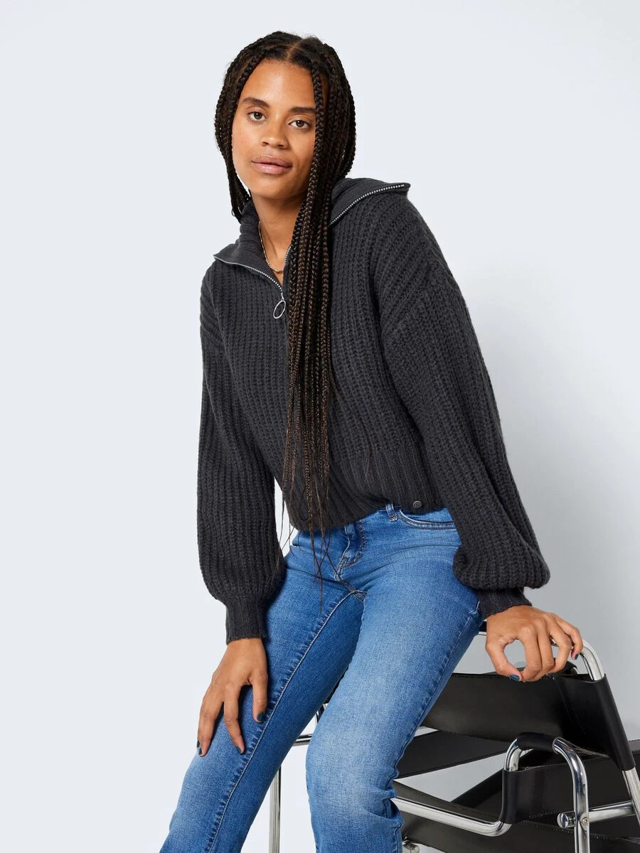 Noisy May CHUNKY KNITTED PULLOVER 3 Noisy May CHUNKY KNITTED PULLOVER