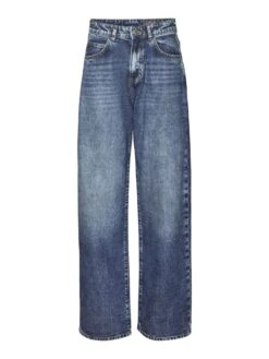 Noisy May NMJOSIE BAGGY HIGH WAISTED JEANS -Noisy May Clothing Shop 27022431 MediumBlueDenim 001