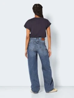 Noisy May NMJOSIE BAGGY HIGH WAISTED JEANS -Noisy May Clothing Shop 27022431 MediumBlueDenim 005