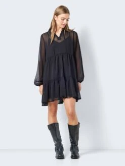 Noisy May SHORT DRESS 11 Noisy May SHORT DRESS -Noisy May Clothing Shop 27022640 Black 004