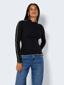 Noisy May HIGH NECK TOP 9 Noisy May HIGH NECK TOP -Noisy May Clothing Shop 27022734 Black 003