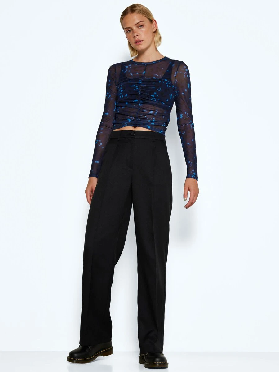 Noisy May HIGH WAISTED STRAIGHT FIT TROUSERS 3 Noisy May HIGH WAISTED STRAIGHT FIT TROUSERS