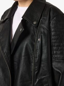 Noisy May CURVE COATED JACKET 14 Noisy May CURVE COATED JACKET -Noisy May Clothing Shop 27022878 Black 006