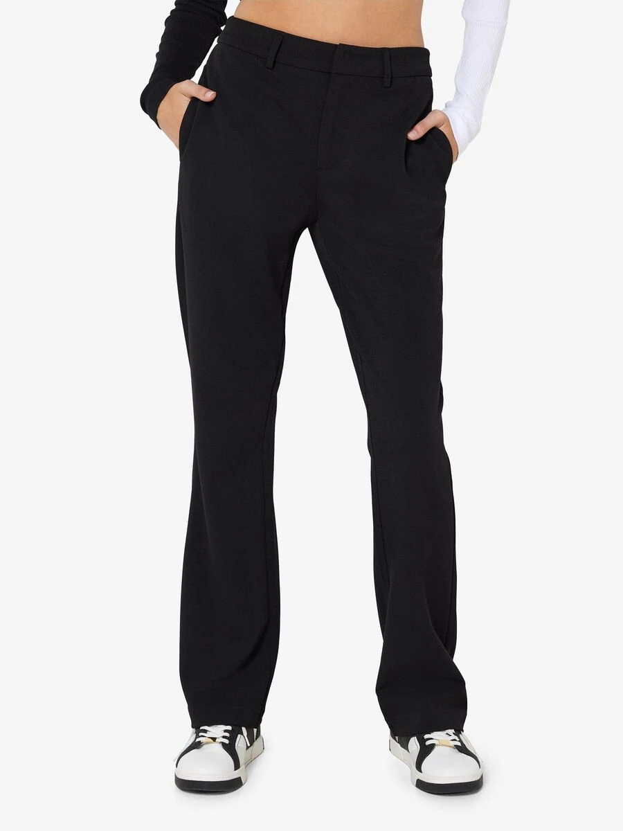 Noisy May HIGH WAISTED BOOT-CUT TROUSERS 4 Noisy May HIGH WAISTED BOOT-CUT TROUSERS - Image 2