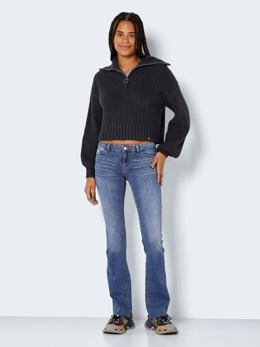 Noisy May NMEVIE LOW WAIST BOOT-CUT JEANS 5 Noisy May NMEVIE LOW WAIST BOOT-CUT JEANS - Image 3