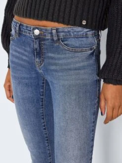Noisy May NMEVIE LOW WAIST BOOT-CUT JEANS 14 Noisy May NMEVIE LOW WAIST BOOT-CUT JEANS -Noisy May Clothing Shop 27023201 MediumBlueDenim 006