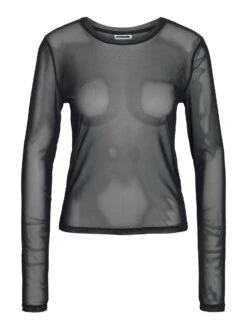 Noisy May LONG SLEEVED MESH TOP 13 Noisy May LONG SLEEVED MESH TOP -Noisy May Clothing Shop 27023338 Black 001