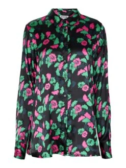 Noisy May OVERSIZE SATIN SHIRT 13 Noisy May OVERSIZE SATIN SHIRT -Noisy May Clothing Shop 27023357 Black 1011966 001