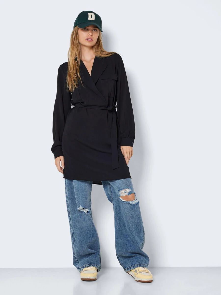 Noisy May LONG SLEEVED SHIRT DRESS 5 Noisy May LONG SLEEVED SHIRT DRESS - Image 3