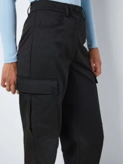 Noisy May HIGH WAISTED CARGO TROUSERS 13 Noisy May HIGH WAISTED CARGO TROUSERS -Noisy May Clothing Shop 27023604 Black 006